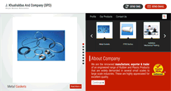 Desktop Screenshot of gasket-ptfeproducts.com